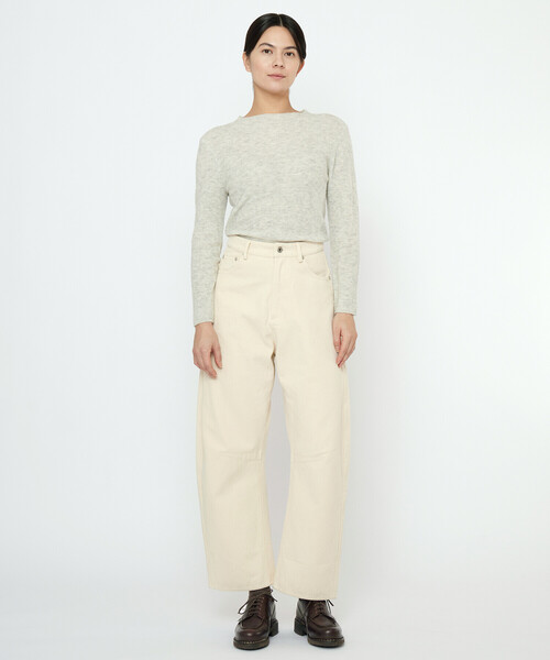 Bshop（ビショップ）の「7115 by SZEKI | カーブレッグ ワークトラウザー WOMEN（その他パンツ・レディース・ホワイト系その他/ブラック系その他・XS）」の19枚目の写真