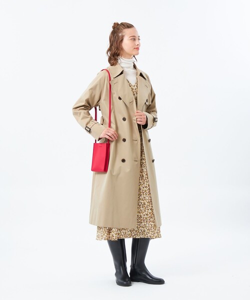 MACKINTOSH PHILOSOPHY（ﾏｯｷﾝﾄｯｼｭ ﾌｨﾛｿﾌｨｰ）の「【Cresswell（クレスウェル）】（トレンチコート・レディース・カーキ/ベージュ・34/36/38）」の3枚目の写真