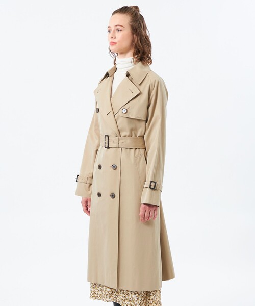 MACKINTOSH PHILOSOPHY（ﾏｯｷﾝﾄｯｼｭ ﾌｨﾛｿﾌｨｰ）の「【Cresswell（クレスウェル）】（トレンチコート・レディース・カーキ/ベージュ・34/36/38）」の6枚目の写真