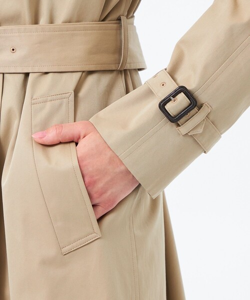 MACKINTOSH PHILOSOPHY（ﾏｯｷﾝﾄｯｼｭ ﾌｨﾛｿﾌｨｰ）の「【Cresswell（クレスウェル）】（トレンチコート・レディース・カーキ/ベージュ・34/36/38）」の10枚目の写真