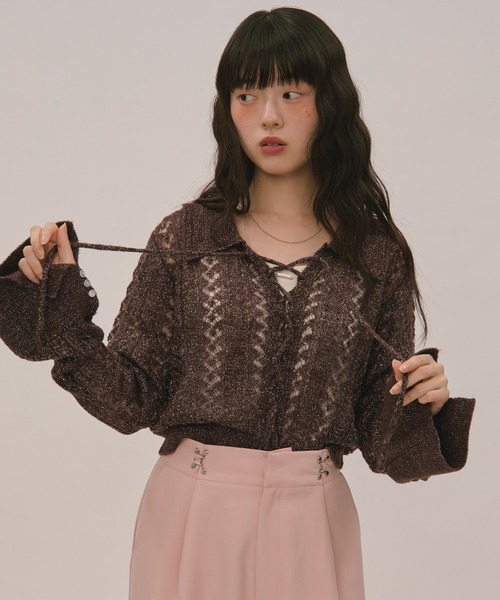 ス*d様 【完売商品】loin nuitロワンニュイ レースアップグリッターニッ 2025年最新】loin nuitの人気アイテム - メルカリ