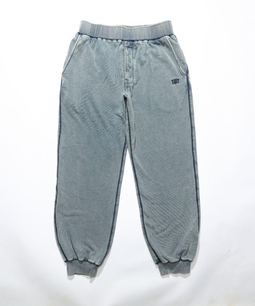 TMT（ティーエムティー）の「WIDE SWEAT PANTS（スウェットパンツ・メンズ・サックスブルー/ブラック/ライトグレー/ライトインディゴブルー/インディゴブルー・LARGE/MEDIUM）」の3枚目の写真