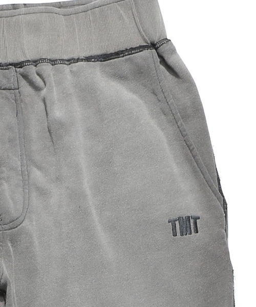 TMT（ティーエムティー）の「WIDE SWEAT PANTS（スウェットパンツ・メンズ・サックスブルー/ブラック/ライトグレー/ライトインディゴブルー/インディゴブルー/グレー・LARGE/MEDIUM）」の12枚目の写真