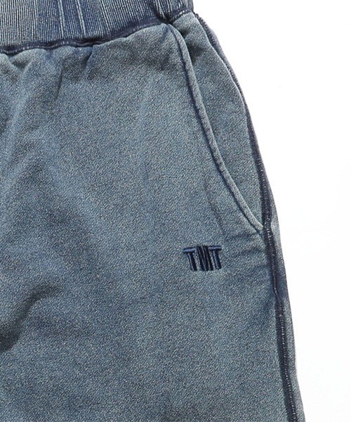 TMT（ティーエムティー）の「WIDE SWEAT PANTS（スウェットパンツ・メンズ・サックスブルー/ブラック/ライトグレー/ライトインディゴブルー/インディゴブルー/グレー・LARGE/MEDIUM）」の16枚目の写真