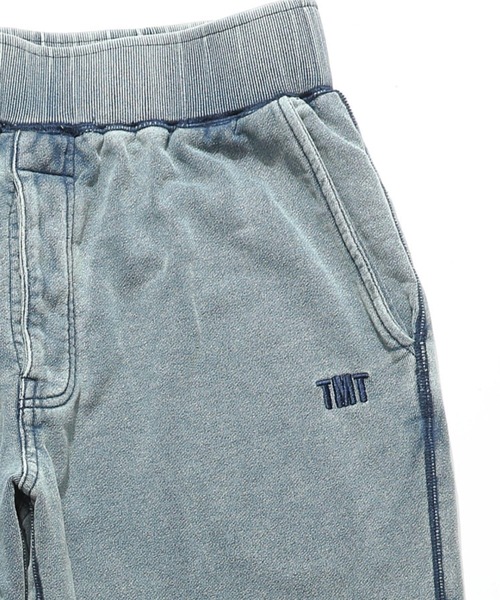 TMT（ティーエムティー）の「WIDE SWEAT PANTS（スウェットパンツ・メンズ・サックスブルー/ブラック/ライトグレー/ライトインディゴブルー/インディゴブルー/グレー・LARGE/MEDIUM）」の18枚目の写真