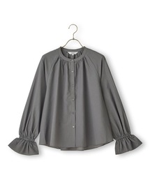 AOYAMA | 長袖　シアーブラウス(シャツ/ブラウス)