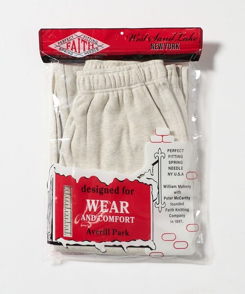 6（ロク）の「【別注】＜FAITH MILLS for 6＞THERMAL PANTS/パンツ