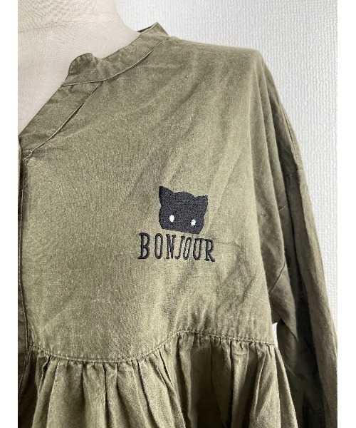 Rydia(リディア)の「ティアードブラウス(シャツ/ブラウス・レディース・ブラック/カーキ/ネイビー・M)」の13枚目の写真