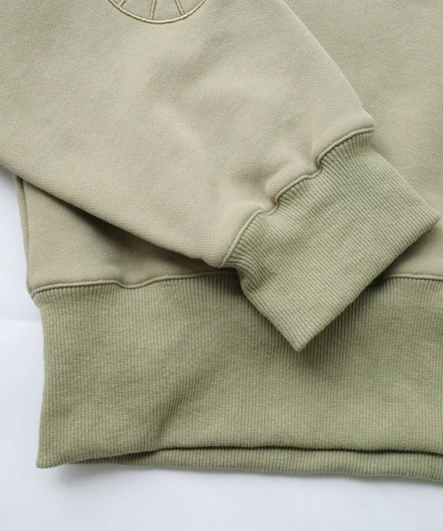 Crisp（クリスプ）の「ヴィンテージカットワークデザインスウェット（スウェット・レディース・アイボリー/グリーン・FREE）」の7枚目の写真