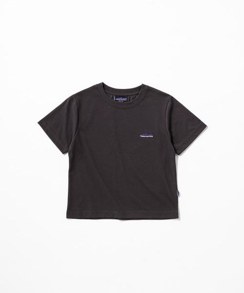 THOUSAND MILE（サウザンドマイル）の「[L's]SHORT SLEEVE COMPACT T-SHIRT T/C JERSEY/ショートスリーブコンパクトTシャツ（Tシャツ/カットソー・レディース・ブラック/チャコールグレー/ネイビー/グレー/グリーン/ホワイト・FREE）」の4枚目の写真