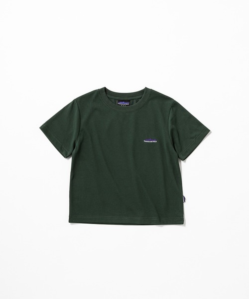 THOUSAND MILE（サウザンドマイル）の「[L's]SHORT SLEEVE COMPACT T-SHIRT T/C JERSEY/ショートスリーブコンパクトTシャツ（Tシャツ/カットソー・レディース・ブラック/チャコールグレー/ネイビー/グレー/グリーン/ホワイト・FREE）」の6枚目の写真