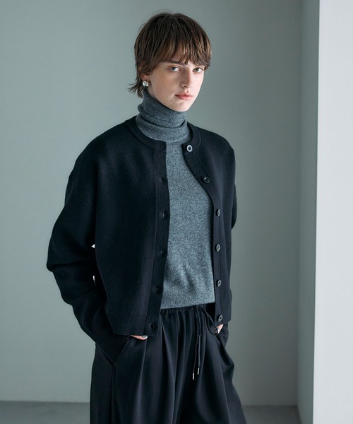 N.O.R.C（ノーク）の「【ZOZO限定】ファンクションイージーニットカーディガン（カーディガン/ボレロ・レディース・ブラック/チャコール/ブルー/アイボリー/ベビーピンク・フリー）」の20枚目の写真