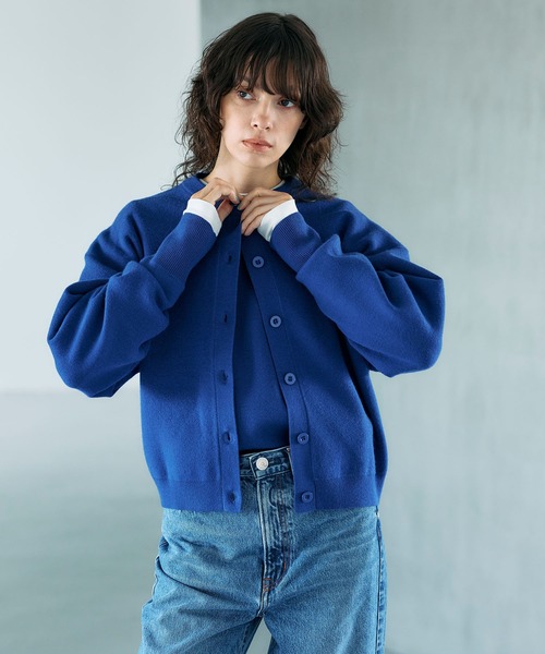 セール】【ZOZO限定】ファンクションイージーニットカーディガン