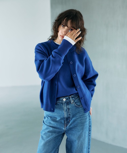 セール】【ZOZO限定】ファンクションイージーニットカーディガン