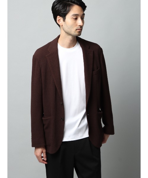 SUIT SQUARE(スーツスクエア)の「タートルネックTシャツ 長袖 ウォッシャブル 形態安定 シルケットスムースコットン 無地(Tシャツ/カットソー・メンズ・グレー系/ブラック系/ホワイト系・S/M/L/LL)」の7枚目の写真