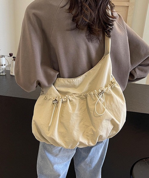 セール】lulunoix/ナイロンくしゅくしゅショルダー N15438（ショルダー