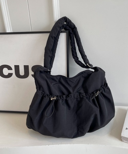 lulunoix/ナイロンくしゅくしゅショルダー N15438（ショルダーバッグ