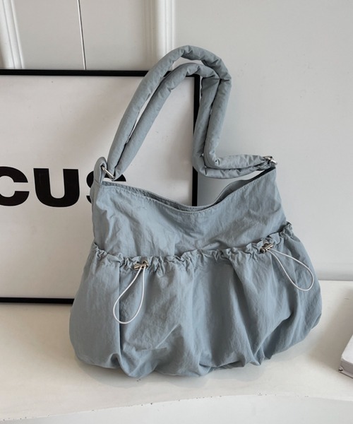 lulunoix/ナイロンくしゅくしゅショルダー N15438（ショルダーバッグ