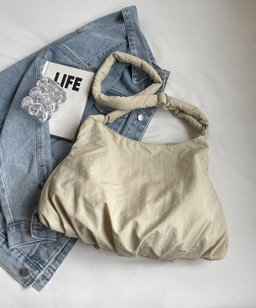 セール】lulunoix/ナイロンくしゅくしゅショルダー N15438（ショルダー