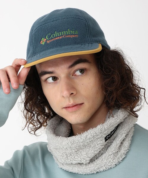 Columbia（コロンビア）の「Columbia／パラボリズムクリーク フリース キャップ フリース UVカット／コロンビア（キャップ・レディース・ブラック/グリーン/パープル/オレンジ/ネイビー・ONE SIZE）」の3枚目の写真