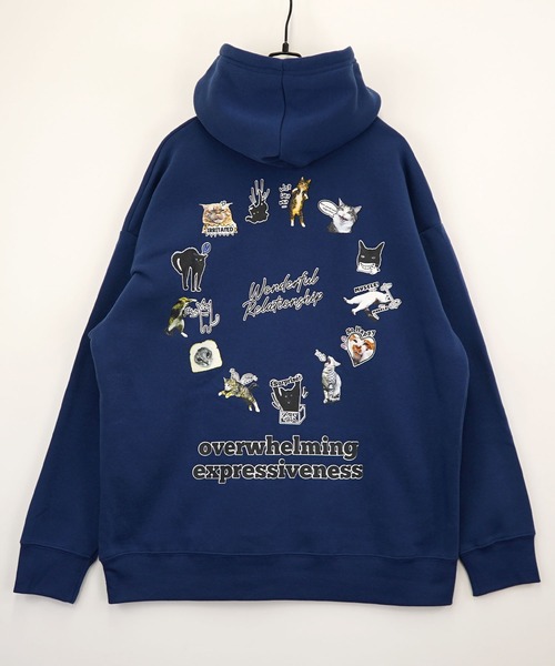 Burner（バーナー）の「【GROOVY STORE】ワイドシルエット デザインプルオーバーフーディー 裏起毛（パーカー・メンズ・ホワイト×グレー/杢グレー/ブラック/ブラック系その他2/スミクロ/ホワイト/ネイビー系/スモーキーグリーン系/ブラック系その他3/ホワイト系2/ライトブラック/ホワイト系3/グレイッシュベージュ・M/L/LL）」の13枚目の写真