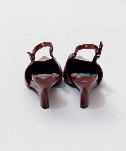 PRANK PROJECT（プランクプロジェクト）の「Vカットウェッジパンプス / V-Cut Wedge Pumps（パンプス・レディース・レッド/ブラック・36/37/38）」の15枚目の写真