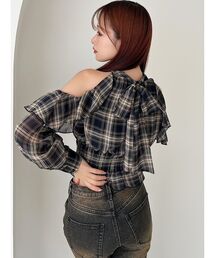 RESEXXY | ホルターネックラッフルブラウス(シャツ/ブラウス)