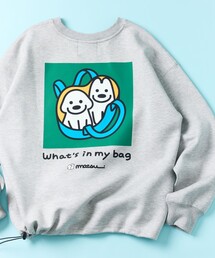 FREAK'S STORE（フリークスストア）の「matsui×FREAK'S STORE/マツイ×フリークスストア 別注「つれてって/Take me」 ドローコード バックプリント クルーネックスウェット（スウェット・レディース）」