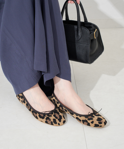 SLOBE IENA(スローブイエナ)の「《WEB限定サイズあり/追加4》BONITAS/ボニータス バレエシューズ(バレエシューズ・レディース・ベージュ・24.5cm/24cm/23.5cm/23cm/22.5cm)」の8枚目の写真