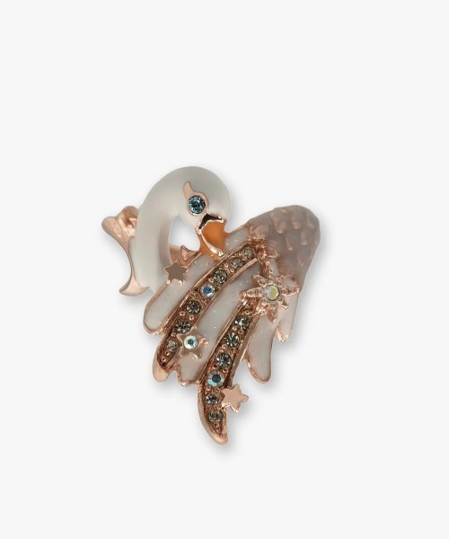 スワンモチーフ リング（リング）｜ANNA SUI（アナスイ）の