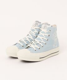 converse コンバース ALL STAR PLTS OG HI/KAWAISOUNI!【おぱんちゅうさぎ】レディーススニーカー 厚底 (オールスターPLTSOGH/可哀想に!)