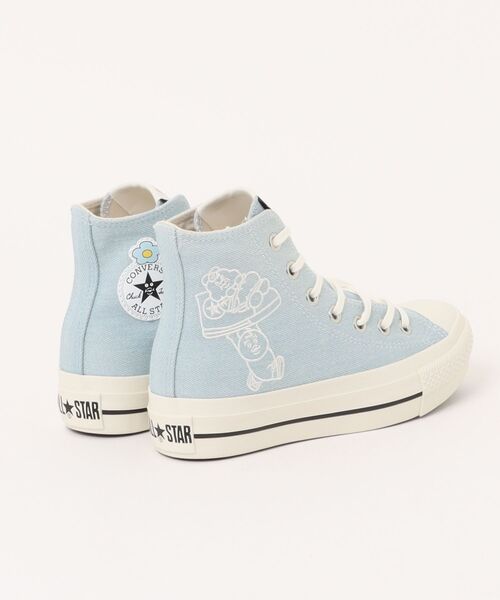 CONVERSE(コンバース)の「converse コンバース ALL STAR PLTS OG HI/KAWAISOUNI!【おぱんちゅうさぎ】レディーススニーカー 厚底 (オールスターPLTSOGH/可哀想に!)(スニーカー・レディース・ブルー/ブラック・25.0cm/24.5cm/24.0cm/23.5cm/23.0cm/22.5cm)」の3枚目の写真