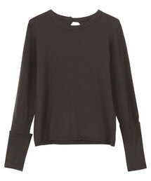 田中参加のセーター　グレー ADMIX/ATELIER SAB MEN セーター ニット 透かし編みレースニット