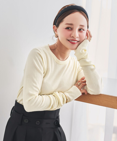 ☆coco☆C23218202　レディースニット　ブラック　Lサイズ coca ニット セーター テールカットタートルネック ニット