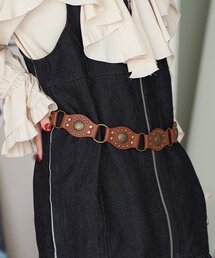 CIAOPANIC | 【neutral by ciaopanic】コンチョボタンベルト(ベルト)