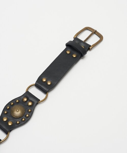 CIAOPANIC(チャオパニック)の「【neutral by ciaopanic】コンチョボタンベルト(ベルト・レディース・ブラック/ブラウン・ONE SIZE)」の7枚目の写真