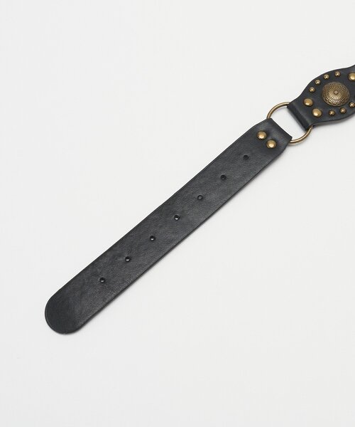 CIAOPANIC(チャオパニック)の「【neutral by ciaopanic】コンチョボタンベルト(ベルト・レディース・ブラック/ブラウン・ONE SIZE)」の9枚目の写真