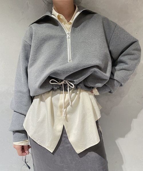 Kaptain Sunshine（キャプテン サンシャイン）の「KAPTAIN SUNSHINE /キャプテンサンシャイン Regular Collared Shirt KSBSSH01（シャツ/ブラウス・レディース・イエロー・FREE）」の2枚目の写真