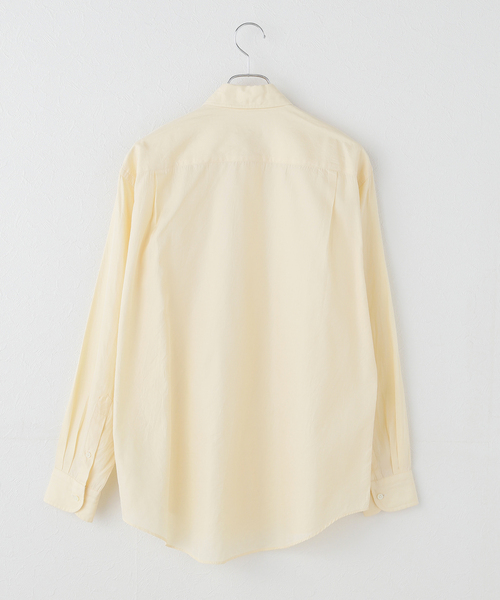 Kaptain Sunshine（キャプテン サンシャイン）の「KAPTAIN SUNSHINE /キャプテンサンシャイン Regular Collared Shirt KSBSSH01（シャツ/ブラウス・レディース・イエロー・FREE）」の4枚目の写真