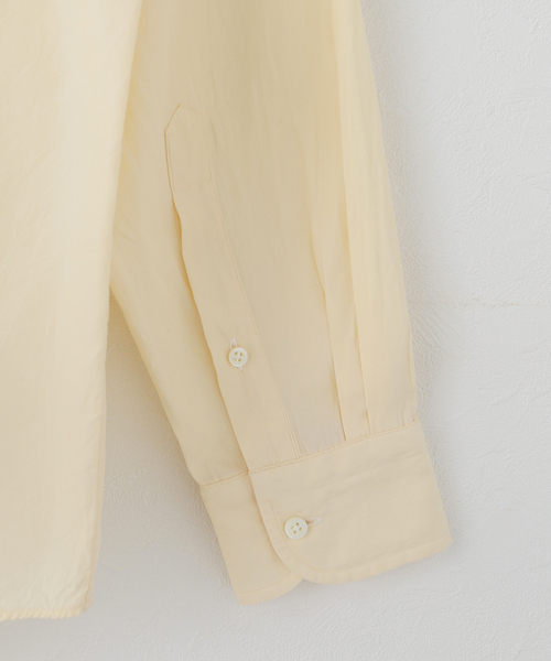 Kaptain Sunshine（キャプテン サンシャイン）の「KAPTAIN SUNSHINE /キャプテンサンシャイン Regular Collared Shirt KSBSSH01（シャツ/ブラウス・レディース・イエロー・FREE）」の6枚目の写真