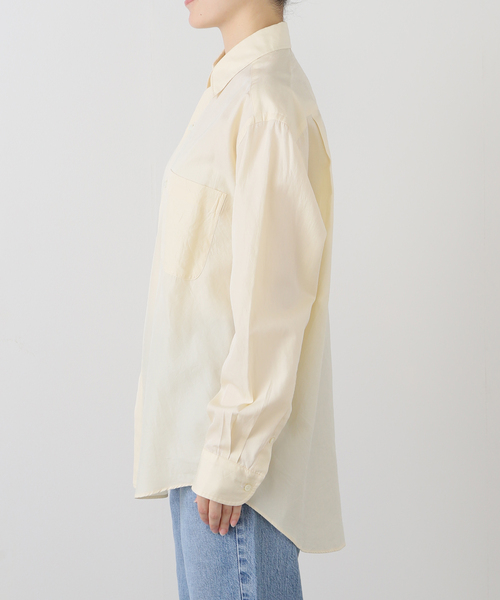 Kaptain Sunshine（キャプテン サンシャイン）の「KAPTAIN SUNSHINE /キャプテンサンシャイン Regular Collared Shirt KSBSSH01（シャツ/ブラウス・レディース・イエロー・FREE）」の12枚目の写真