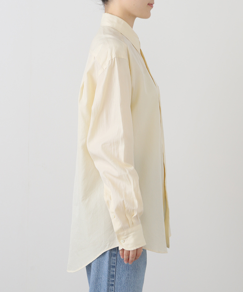 Kaptain Sunshine（キャプテン サンシャイン）の「KAPTAIN SUNSHINE /キャプテンサンシャイン Regular Collared Shirt KSBSSH01（シャツ/ブラウス・レディース・イエロー・FREE）」の14枚目の写真