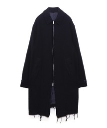 UNDERCOVER｜アンダーカバーのステンカラーコート（ブルー・ネイビー