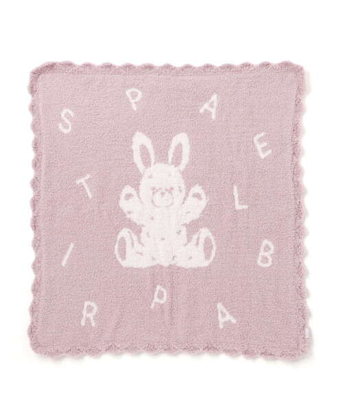 SLAP SLIP BABY（スラップスリップベビー）の「【お揃い/ウォッシャブル加工】アニマルウサギクマもこもこおくるみ（おくるみ・キッズ・ベージュ/ピンク・FREE）」の9枚目の写真