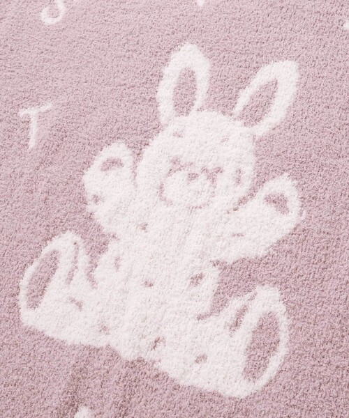 SLAP SLIP BABY（スラップスリップベビー）の「【お揃い/ウォッシャブル加工】アニマルウサギクマもこもこおくるみ（おくるみ・キッズ・ベージュ/ピンク・FREE）」の10枚目の写真