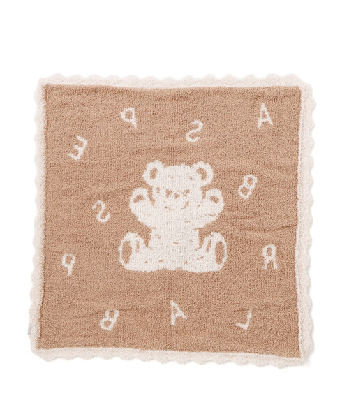 SLAP SLIP BABY（スラップスリップベビー）の「【お揃い/ウォッシャブル加工】アニマルウサギクマもこもこおくるみ（おくるみ・キッズ・ベージュ/ピンク・FREE）」の7枚目の写真