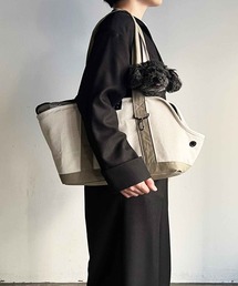 PUFF(pt)pet carry canvas tote@L(ybgpL[P[X)