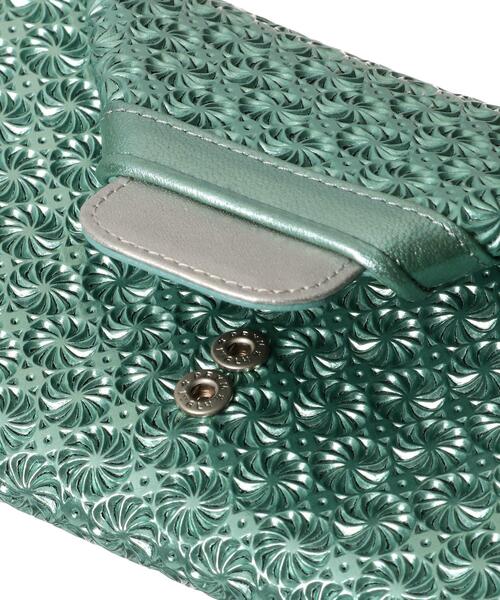 HIROKO HAYASHI（ヒロコハヤシ）の「GIRASOLE PIPERITA（ジラソーレ ピペリータ）長財布（財布・レディース・グリーン系・00）」の9枚目の写真