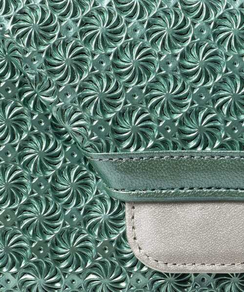 HIROKO HAYASHI（ヒロコハヤシ）の「GIRASOLE PIPERITA（ジラソーレ ピペリータ）長財布（財布・レディース・グリーン系・00）」の3枚目の写真