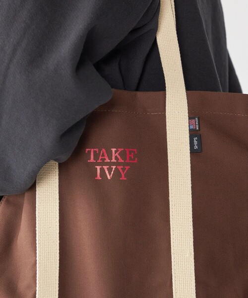 SHIPS（シップス）の「SHIPS×TAKE IVY:『TAKE NVY』INTER-VARSITYトートバッグ（トートバッグ・メンズ・ワイン/グリーン/キャメル/ロイヤルブルー/ネイビー・ONE SIZE）」の17枚目の写真